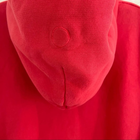 OUTDOOR VOICES Mens Nimbus Hoodie Faded Red Pink Athleisure Gym Streetwear M - Picture 4 of 9